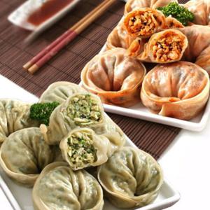 2봉/산동고기왕만두1.4kg+김치왕만두1.4kg/만두 간식