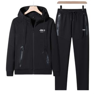 지프스피릿 JEEP SPIRIT 남성 캐주얼 트레이닝 세트 하이넥 긴팔 팬츠 트레이닝 세트 25036