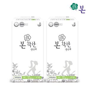 유기농본 착한 유기농 생리대  대형 28P x 2팩
