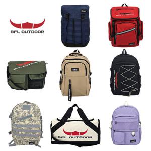 BFL 학생용 가벼운 가방 대용량 여행용 밀리터리 백팩 더플백 메신저백 멀티백 스포츠백 균일가 모음