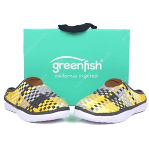 그린피쉬 우븐 뮬 슬리퍼 샌들 간호사 실내화 발편한 사무실화