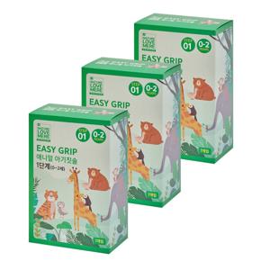 네이쳐러브메레 이지그립 애니멀 아기칫솔 7개+7개+7개 총 3세트