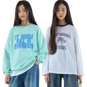 주니어 여아 의류 상하복 바지 맨투맨 티셔츠 초등학생 아동복  무료배송 중복할인쿠폰