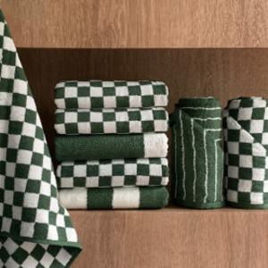 테리파머 체커 200g 사염 호텔수건 5장 수건세트 수건 타올 타월 호텔타올 호텔타월 세면타올 목욕수건