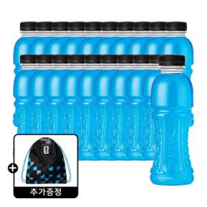 파워에이드 마운틴블라스트 무라벨 355ml 20페트 +(증정)파워에이드 포터블 슈즈백