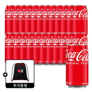 코카콜라 350ml 24캔 +(증정)코카-콜라 포터블 슈즈백
