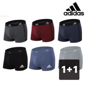 1+1 아디다스 NO압박/통기성/케어라벨 심리스 드로즈 2장 균일가