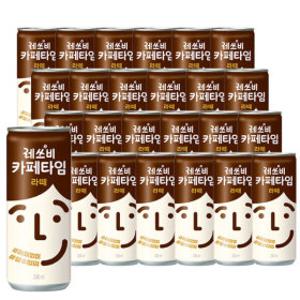 레쓰비 카페타임 라떼 240ml 30캔/커피음료