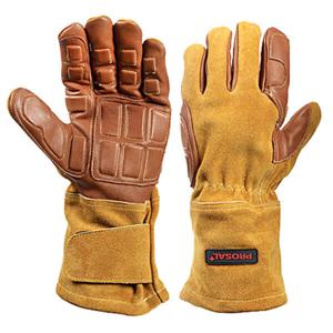 PS-109 가죽진동방지장갑 건설현장 진동방지 캠핑장갑 캠핑용품 충격방지 천연소가죽 손보호 공장용