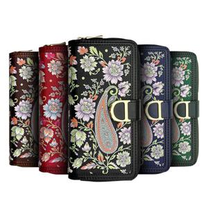 갤럭시 S26 S25 S24 S23 S22 S21 울트라 플러스 꽃무늬 페이즐 지퍼 핸드백 다이어리 핸드폰 휴대폰 케이스