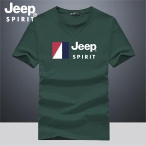 정품 JEEP SPIRIT 남녀공용 반팔티셔츠 캐주얼 라운드 반팔 HB-T2021-9