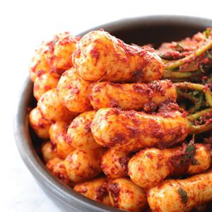 100% 국내산 전라도 총각김치 2kg 알타리 HACCP 당일생산 신선배송 명인김치