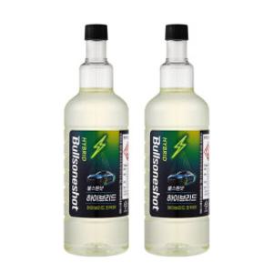 (2개입)불스원샷 하이브리드 연료첨가제 500ml