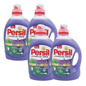 퍼실 딥클린플러스 라벤더 용기 2.7L X 4개 (겸용)