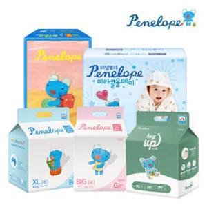 페넬로페 인기 기저귀 1박스 특가 / 여름 밤 팬티 밴드 신생아 기저귀