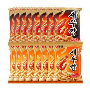 (천만흥행딜)새우깡 8봉 + 매운새우깡 8봉