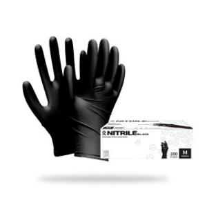 니트릴 라텍스 요리용장갑 200매 100매 블루 화이트 블랙 식품용