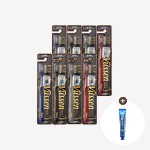 (4/14 G라이브 특가+사은품폭탄) 오스템 뷰센 울트라 칫솔 8P (큰헤드) + 뷰센 C 미니치약