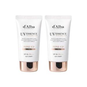 달바 uv 에센스 워터풀 핑크 톤업 선크림 SPF50+PA++++ 50ml 2개