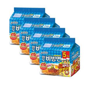 팔도 비빔면 130g x 20봉 (4번들)