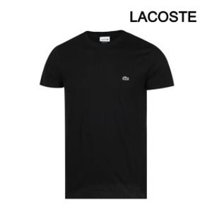 (현대Hmall)정가99000원라코스테 반팔티셔츠 크루넥 기본티 블랙 TH6709-031