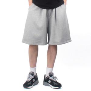남자 반바지 간쓰리 GP0407 국내생산 디자이너 와이드 버뮤다 원턱 쇼츠 오버핏 남성 남녀공용