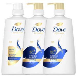 대용량 도브샴푸  인텐스 리페어 샴푸2개+린스1개