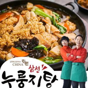 (현대홈쇼핑)린찐삼선 누룽지탕 8팩 + 강황누룽지 8팩 (총 16팩 구성)