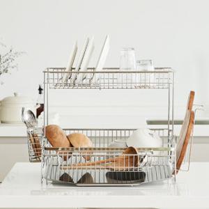 한샘 올스텐 스탠다드 식기건조대 2단 (풀세트)