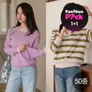 (패션픽)(20%+10%)캔마트/1+1/봄신상/자체제작/빅사이즈~2XL/봄팬츠/청바지/슬랙스/상의/이너/티셔츠/니트