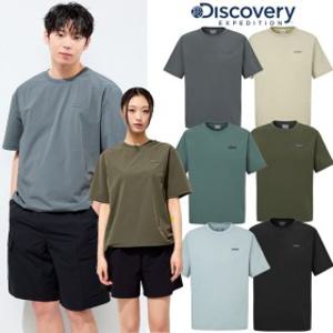 디스커버리 25SS특가 DXTR7A053 남여공용 커플 냉감소재 기능성 반팔티셔츠