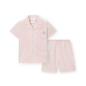 (신세계강남점)오르시떼아동 H143 제퍼 반소매 파자마 세트