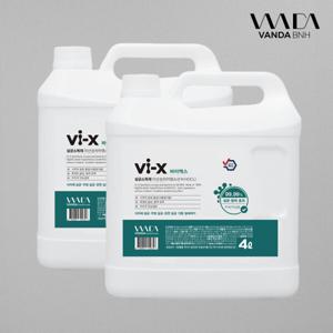 바이엑스 Vi-X 뿌리는 소독제 4Lx2 99.999% 강력 살균