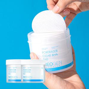 (1+1)(뷰티톡특가) 네오젠 BHA 모공 패드 90매 (모공청소패드 극세사패드 대용량 )