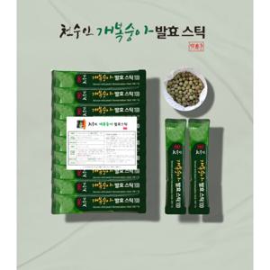 실속형  대용량 15g x 50포 개복숭아  발효 효소 진액 엑기스 스틱