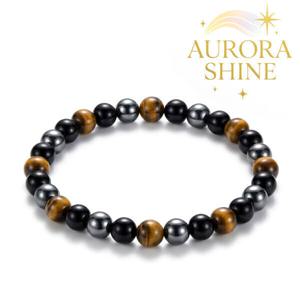 오로라샤인 호안석 적철석 재물운 행운 팔찌 액막이 소원성취 합격기원 재물운 삼재 만사형통