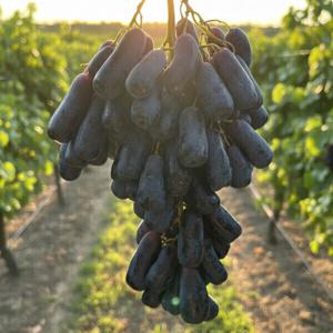 (신선집중) 블랙사파이어포도 씨없는 수입포도 가지포도 아삭한 포도  1kg+1kg / 산지직송연구소