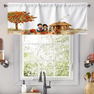 주방커튼 바란스 창문커튼 가리개커튼 미니커튼 카페커튼 패브릭커튼 시골풍경 좋은제품+사은품