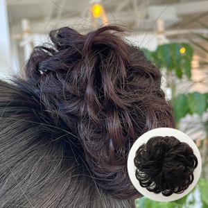 똥머리 가발 당고머리 올림머리 업스타일 헤어밴드