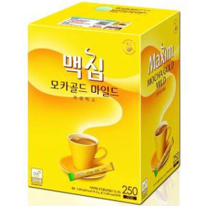 맥심 모카골드 마일드 커피믹스 250T (일반용/선물세트 랜덤발송)