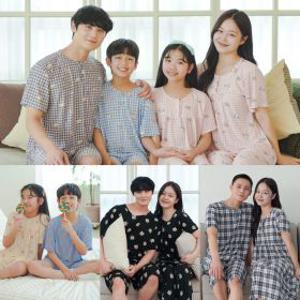 (8%쿠폰)빅사이즈 폭스클럽 여름신상 냉감 플리츠 잠옷/여성/원피스/커플/아동/주니어/가족/파자마/짱구