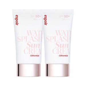 에스쁘아 워터 스플래쉬 선크림 세라마이드 SPF50+ PA++++ 2개