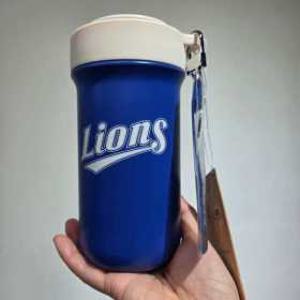 스타벅스 캔쿨러 텀블러 473ml KBO콜라보 삼성라이온즈 이름 각인 가능