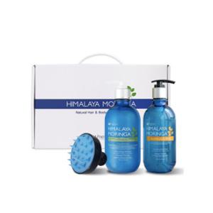히말라야 모링가 2종 선물세트 샴푸+바디워시+마사지기