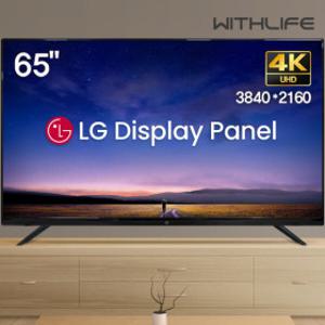 위드라이프 65인치 165cm 4K UHD TV 엘지정품패널 고화질 1등급티비