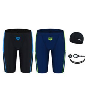 아레나 남아수영복 바지 키즈 어린이 주니어 키즈 초등 남아동 생존수영 키트 B14수경+수모