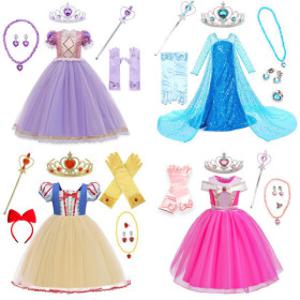 여아 공주 드레스 풀세트구성 어린이날 유아 아동 라푼젤 엘사 신데렐라 백설공주