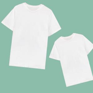 프리미엄 코튼 원단 국산 고급 코마사 30수 무지면티 반팔티 염색용 면티 염색티 흰색티셔츠 면티