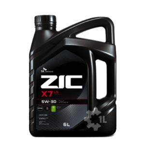 SK루브리컨츠 지크 X7 LS 5W30 6L 합성디젤엔진오일