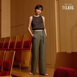 (현대홈쇼핑)런칭가 159000원 프리마클라쎄 프렌치린넨 100 팬츠 1종